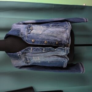 Maurices‎ Plus Size Denim Jacket. Size 3. EUC